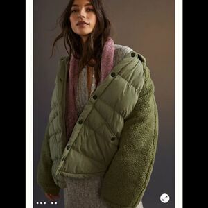 Anthropologie I Pilcro Swing Puffer Jacket